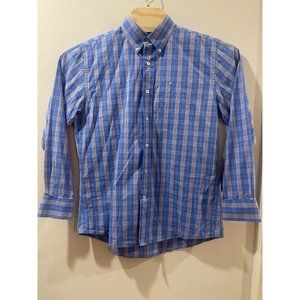 Mens Southern Tide Long Sleeve Plaid Button Up‎ Shirt Colorful Size Large M